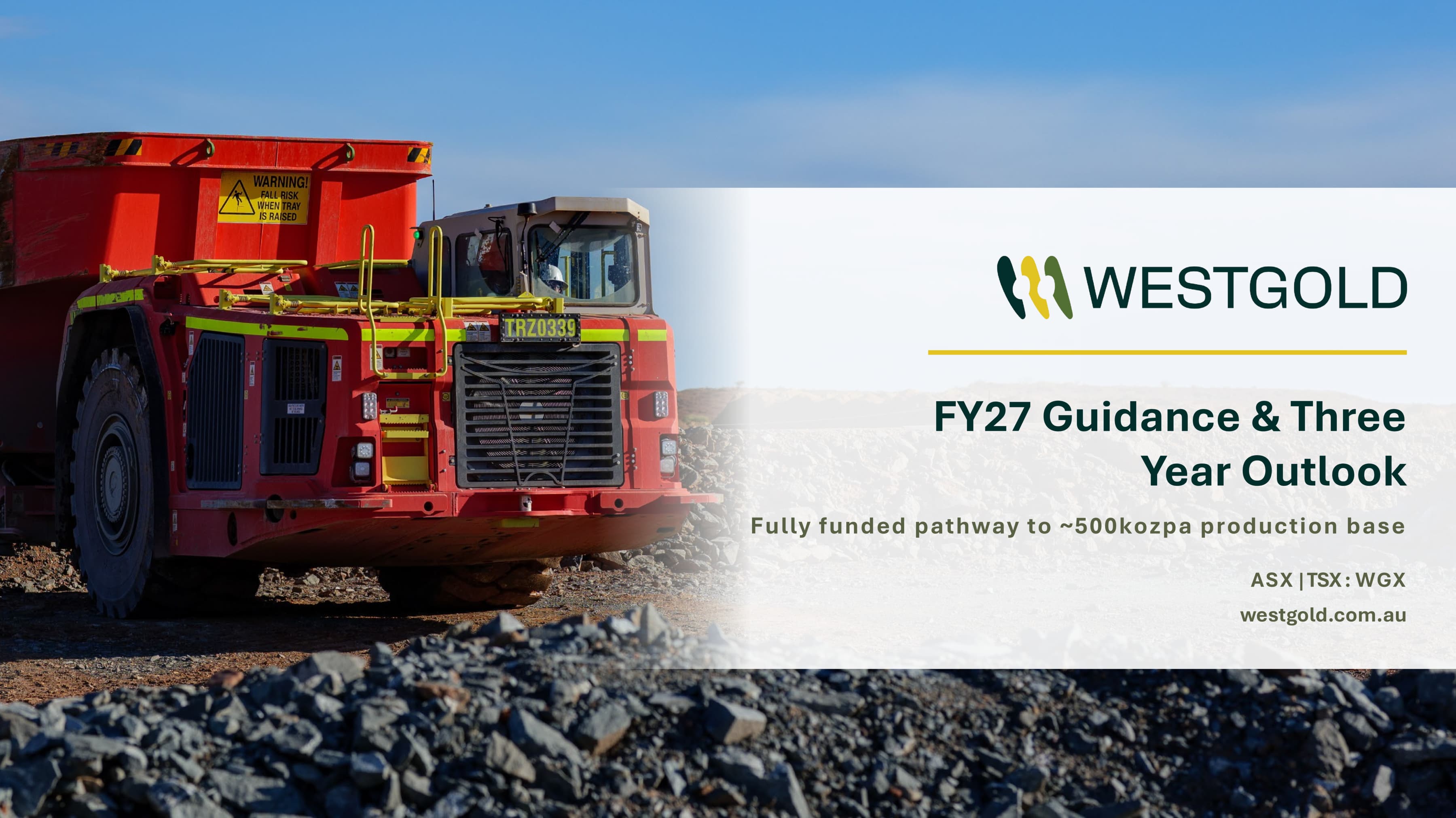 FY27 Guidance and Three-Year Outlook Presentation